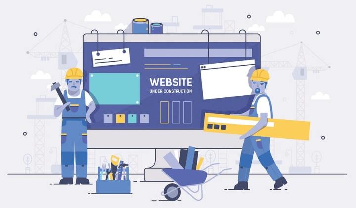 website maintenance services list